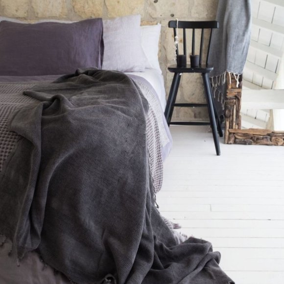 Cotton Stonewash Throw - Picture 3 of 3